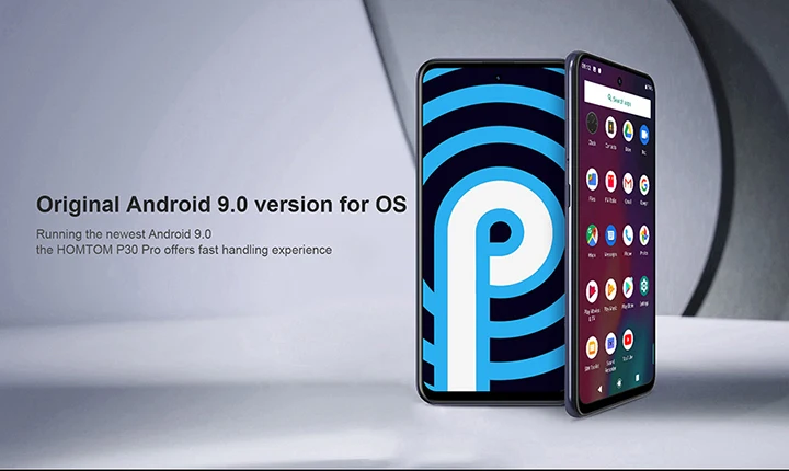 HOMTOM P30 pro Android 9,0 Helio P23 MTK6763 Восьмиядерный 4 Гб 64 Гб Смартфон 6,41 дюймов 4000 мАч 4G FDD-LTE стеклянный Чехол для мобильного телефона