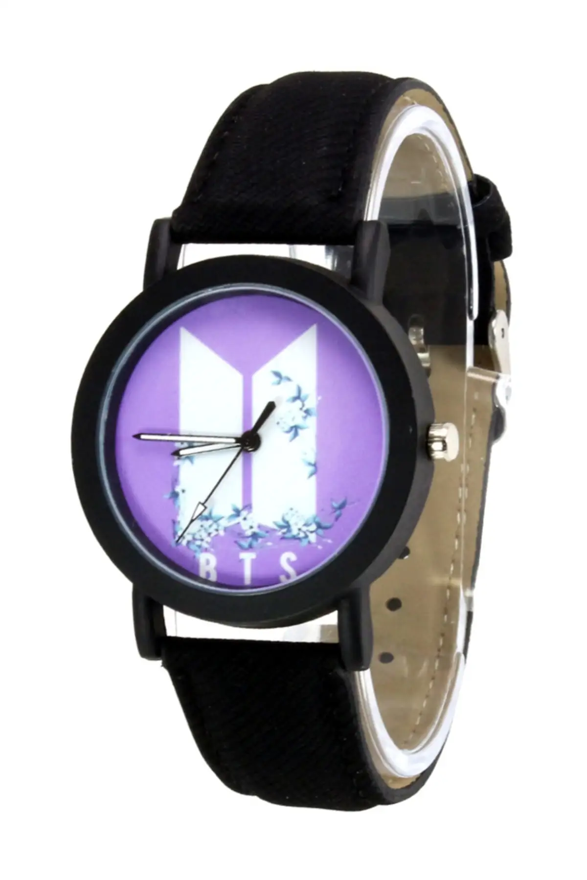 

Bts армейские фиолетовые наручные часы унисекс, подарок для подростков