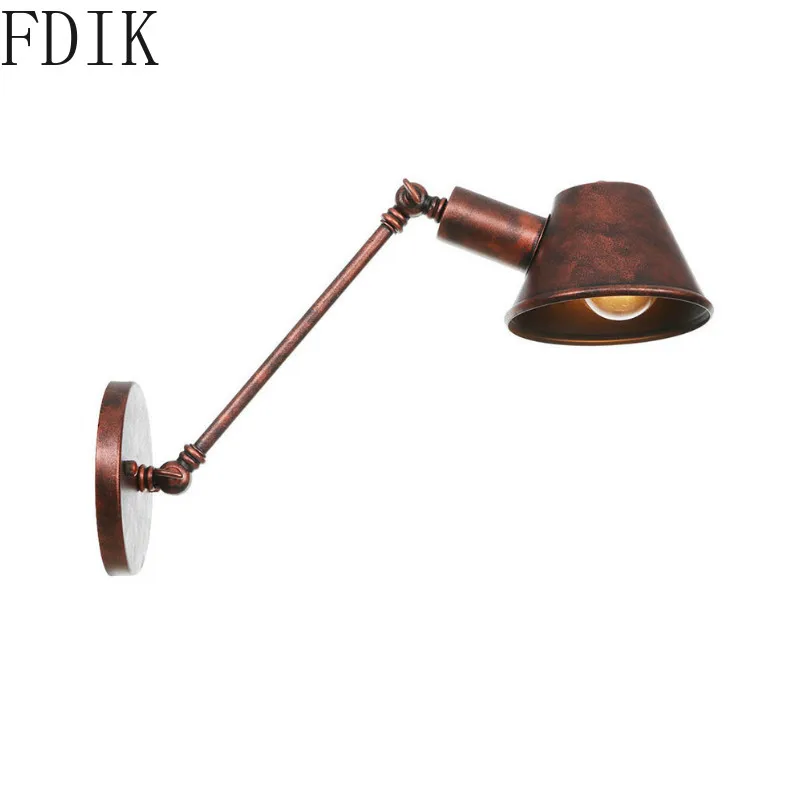 Светильник Настенный Железный в стиле ретро для бара кофейни | Лампы и освещение