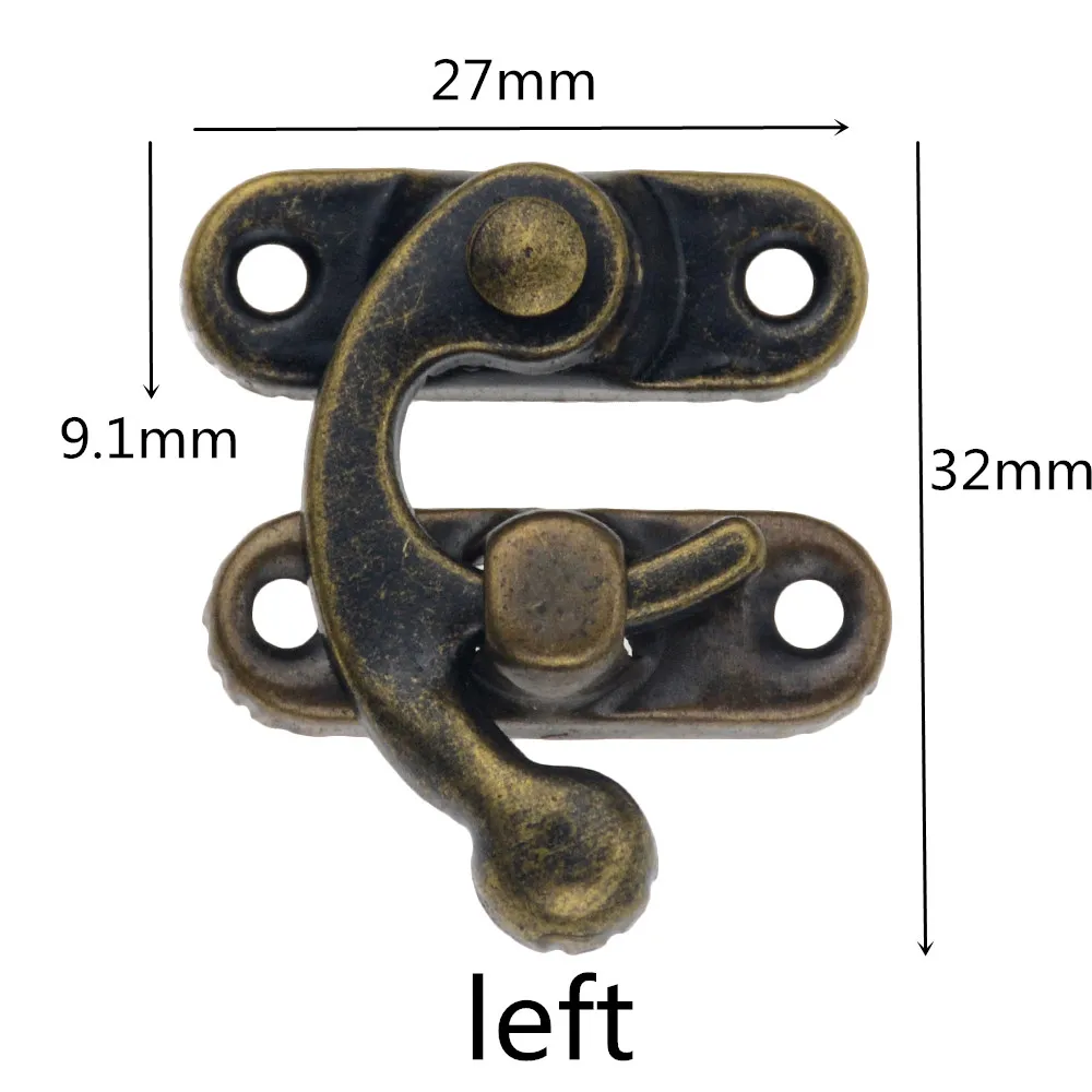 Бронзовый желтый белый три цвета 27*32 мм скрытая Пряжка упаковочная коробка