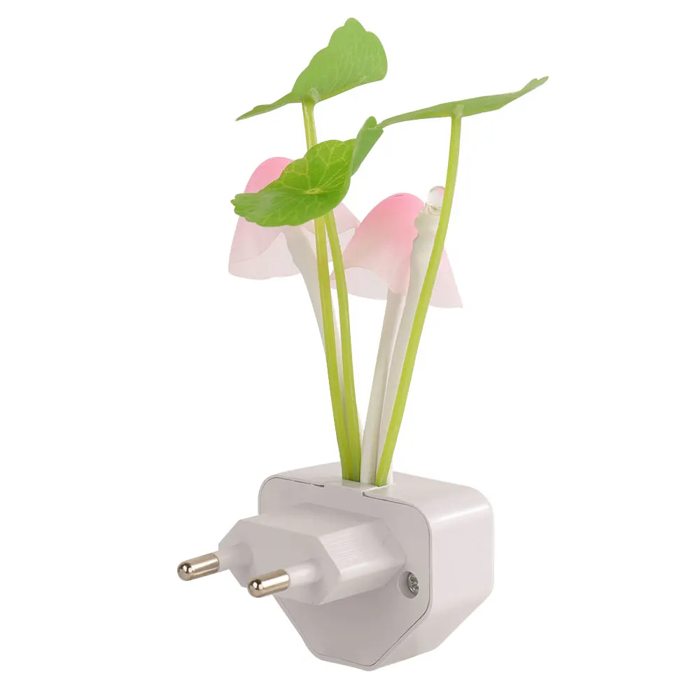 Декор для дня рождения новинка светильник в виде грибов вилка ЕС и США с датчиком