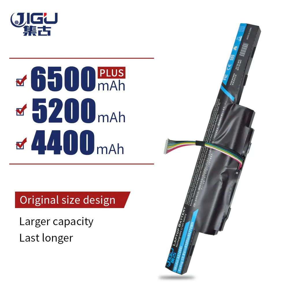 JIGU новый ноутбук Батарея 6C 10 8 V/11 1 V AS16B5J AS16B8J для ACER F5-573G-500N F5-573G-50BM F5-573G-50W9 F5-573G-510L |
