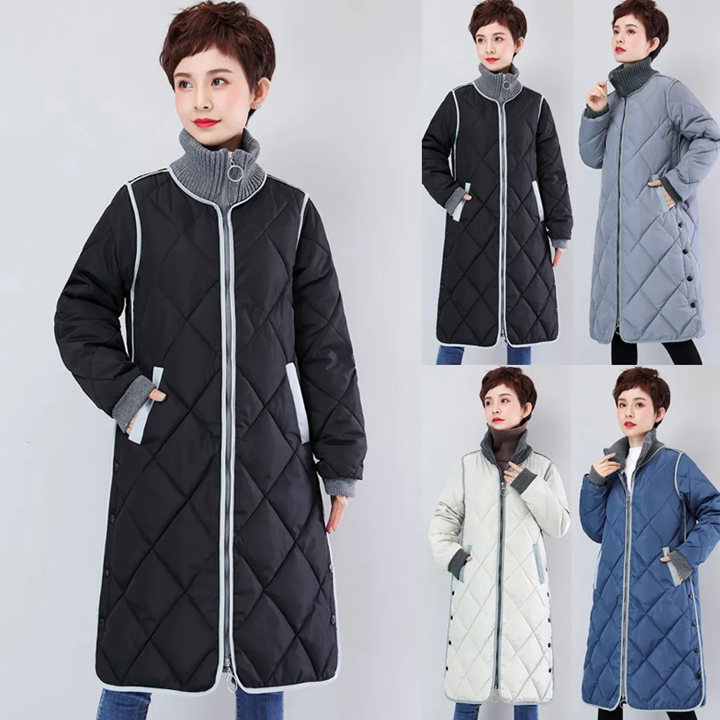 

JAYCOSIN Down Jacket Women Fashion Outerwear Coats 2019 Cotton Stand Winter -30 Degree Overcoat Women's Parkas L401104