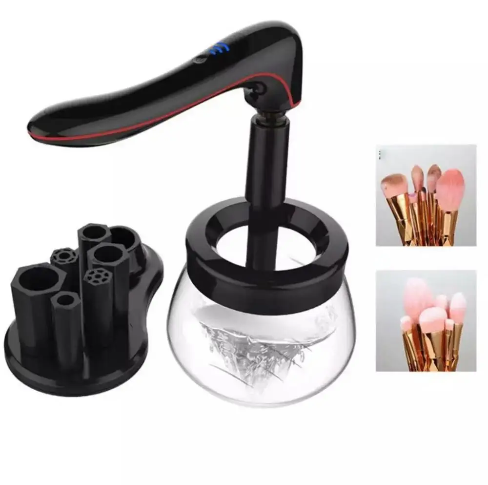Быстрая стирка сушка приспособление для очистки косметических кистей сушилка