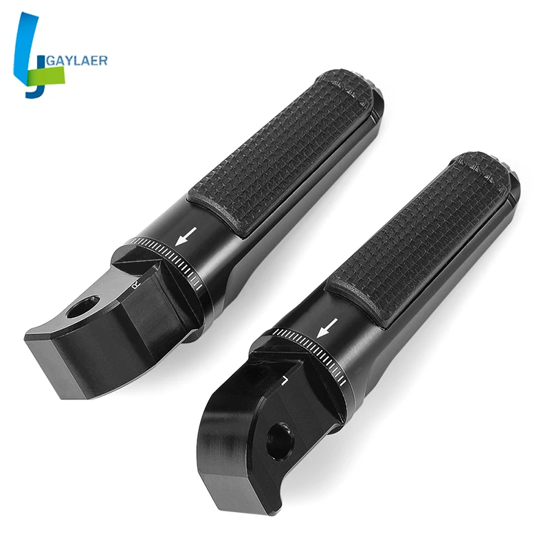 Подножки для мотоцикла JAER Yamaha FZ1 FZ6 FZ6R XJ6 YZF R3 R15 R25 CNC алюминий с резиновой
