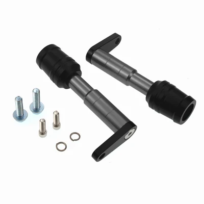 Titanium Mklighttech мотоциклетный обтекатель защита от падения краш-накладка протектор для YAMAHA MT15 MT 15 MT-15 - Цвет: Titanium
