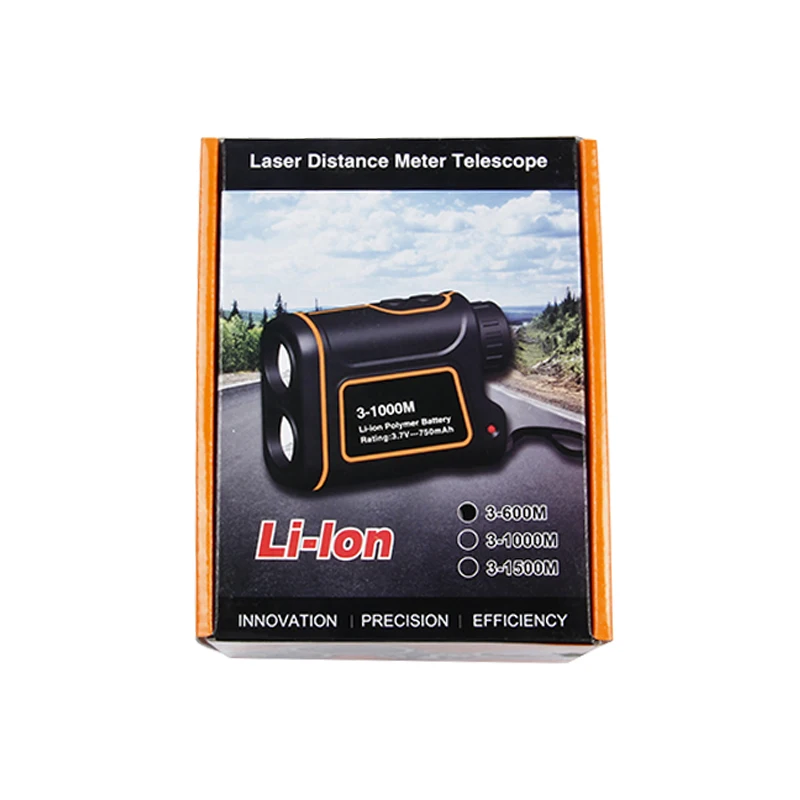 

Factory Cheap 600M 7X25 Portable Hunting Golf Laser Rangefinder with CE FCC ROHS FDA certification