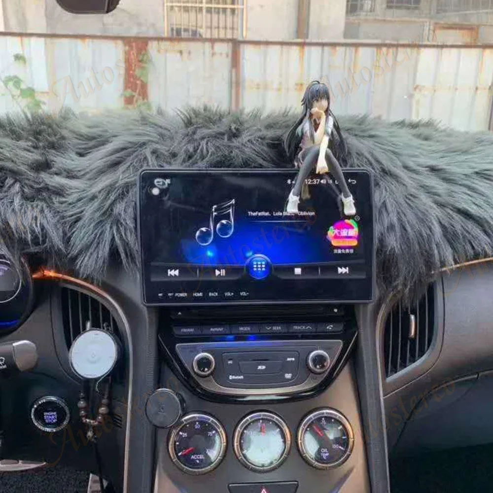 저렴한 무선 카플레이 멀티미디어 스테레오 오디오 화면, 현대 제네시스 2012 안드로이드 10.0 GPS 내비게이션 헤드 유닛