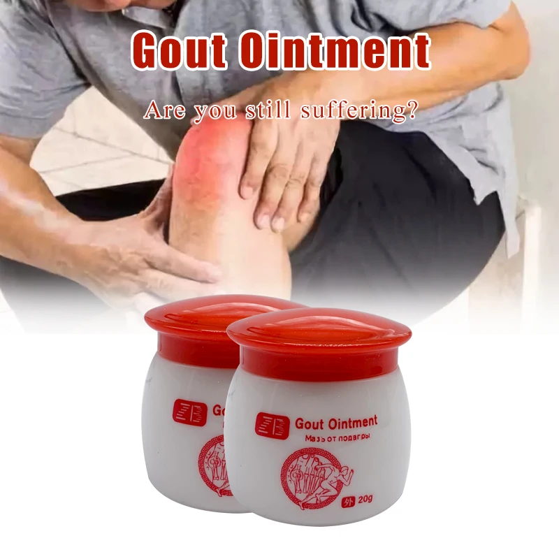 

Chinese Herbal Gout Cream Sore Neck Back Pain Treatment Joint Bone Pain Patch Waist Shoulder Leg Relief Oinment Health Care