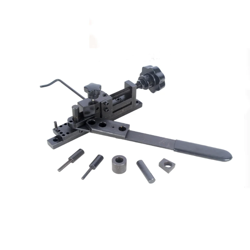 Небольшой ручной гибочный станок сделай сам стальной для 6 мм железной проволоки