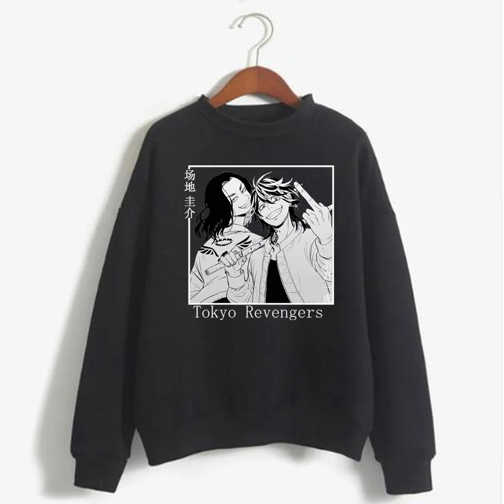 

Tokyo Revengers Sweatshirt Hoodie Graphic Cosplay Baji Keisuke Hanemiya Kazutora Men Women Loog Sleeve Autumn