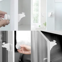 magnetic safety invisible cupboard lock baby child pet proof drawer security white 124pcs magnetic keys slot door lock vitrine
