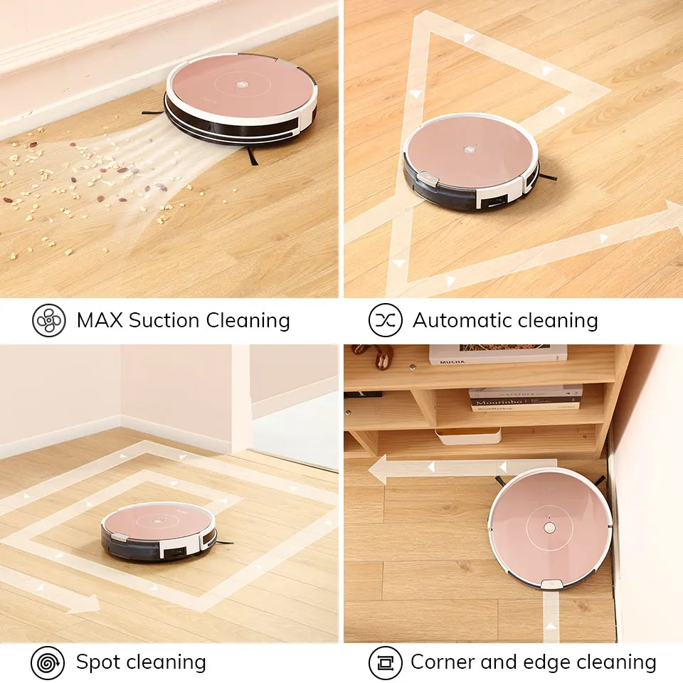 

ILIFE A80 Plus Robot Vacuum Cleaner Smart Cellphones WIFI App control Powerful suction Electronic wall cleaning,household tools