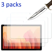 3 packs tempered glass screen protector for samsung galaxy tab a7 10 4 sm t500 sm t505 2020 a7 lite 8 7 protective film