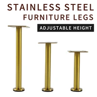 1pcs 13cm 30cm furniture adjustable cabinet legs stainless steel furniture legs cabinet table sofa bed feet furniture legs feet
