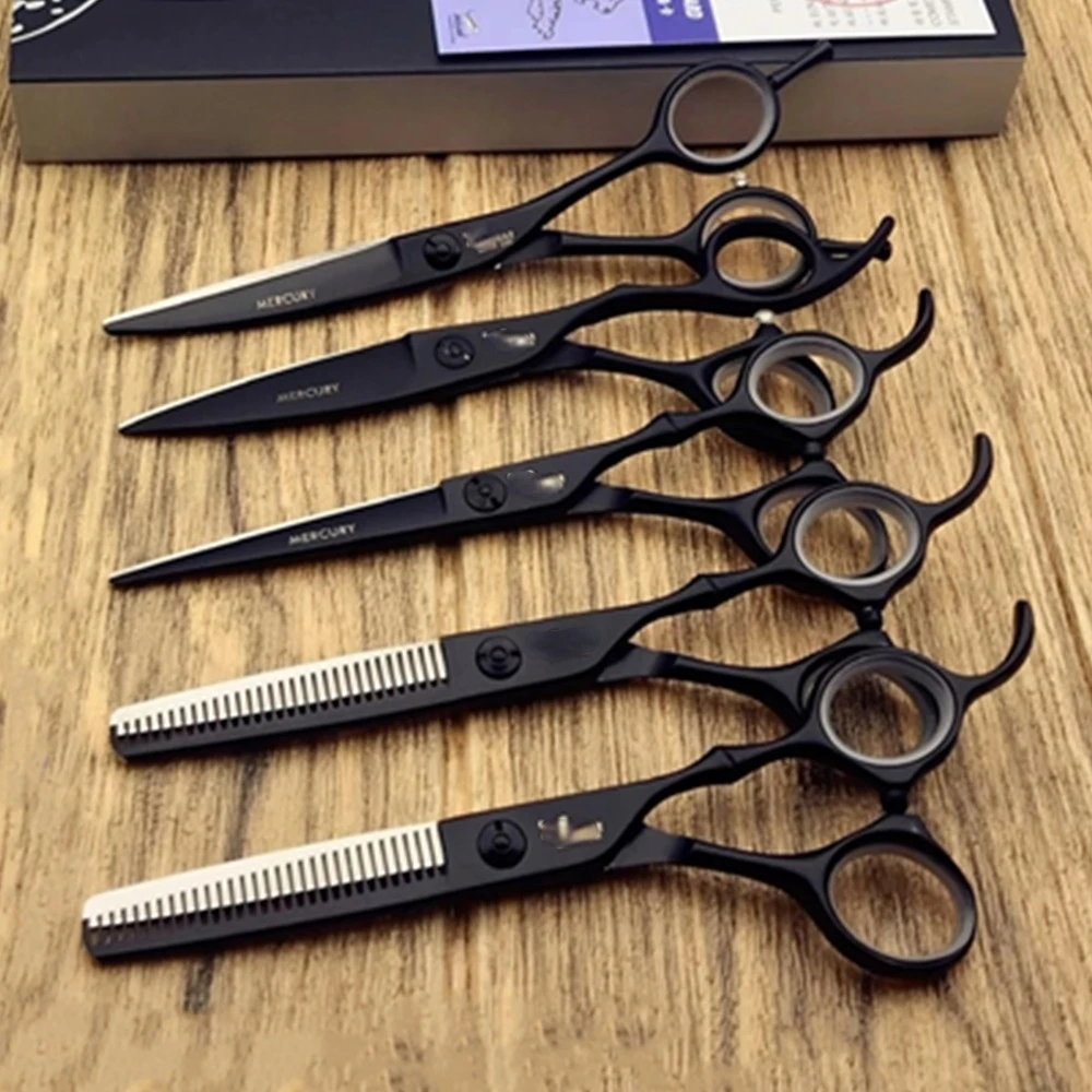 

6.0 Top Professional Hair Scissors Set Cutting Barber Salon Haircut Thinning Shear Hairdressing Hair Tools Hair Cutting Scissors