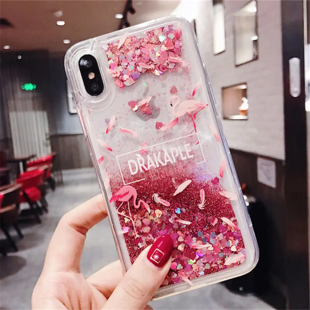 Чехол для телефона с изображением фламинго зыбучих песков для iphone 11 Pro Max 6s 7 8 Plus, чехол для iphone X, Xr, Xs, Max, задняя крышка
