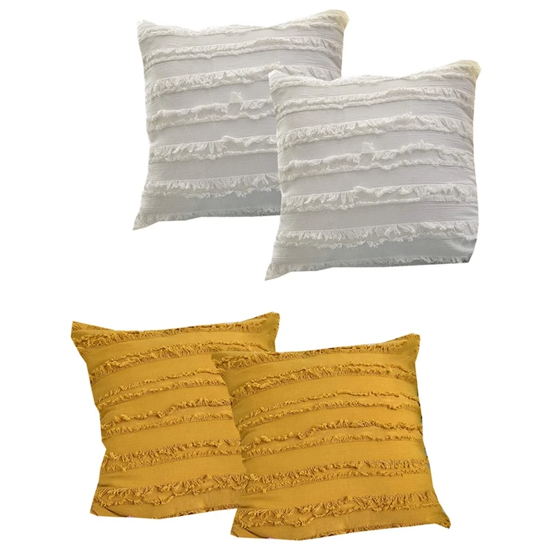 

Set Of 2 Cotton Pillowcase, For Cars Living Room Decor, 16X16inch