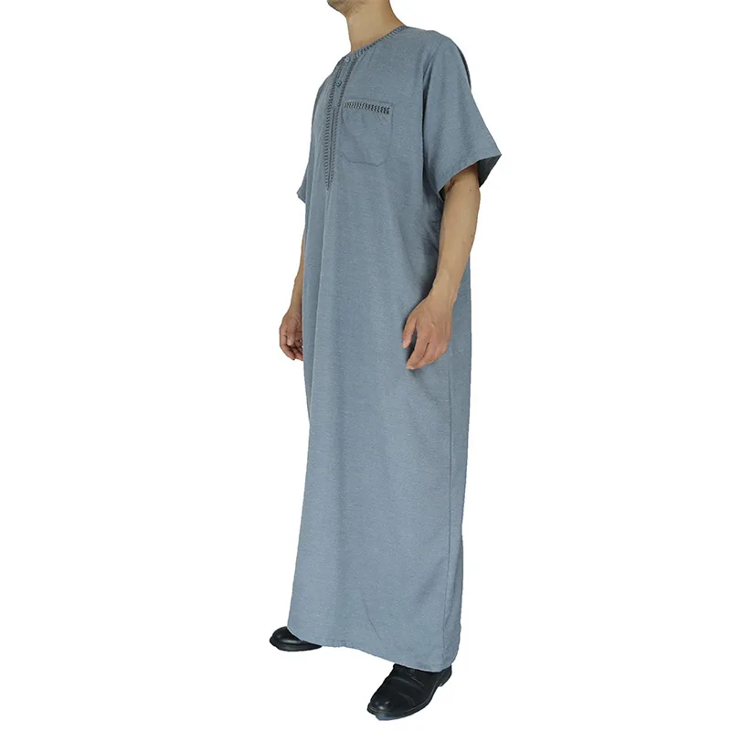 Мусульманская одежда для мужчин мусульманская Модная белая молитвенная