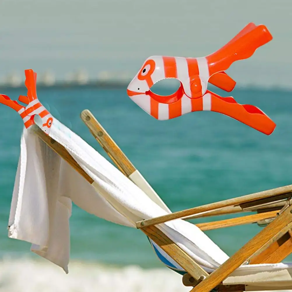 Комплект одежды из 2 предметов Пляжная Полотенца зажим для моделирования рыбы