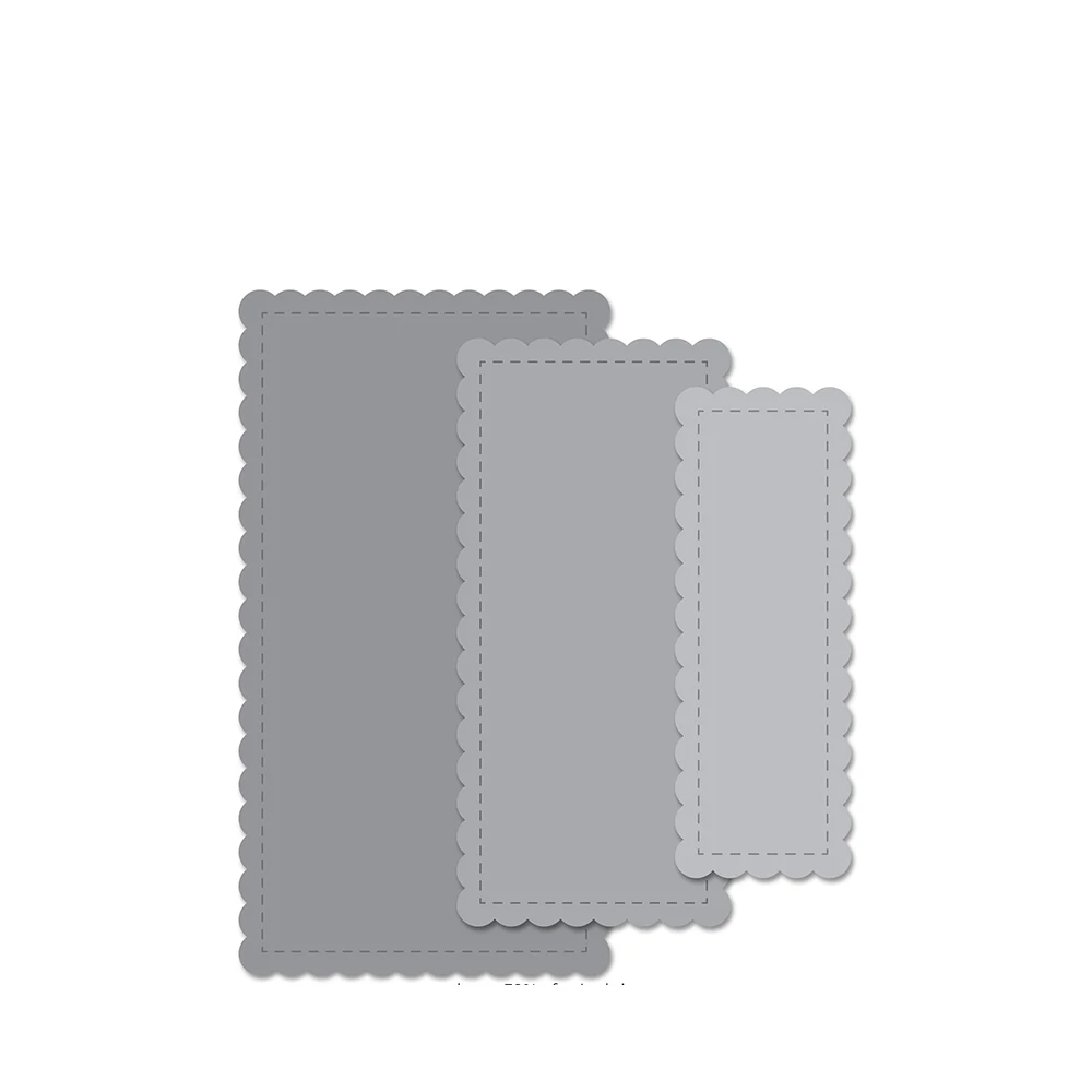 

Rectangle Metal Die Cutting 2021 New Diy Die Molds Scrapbooking Paper Making Cuts Crafts Big Die