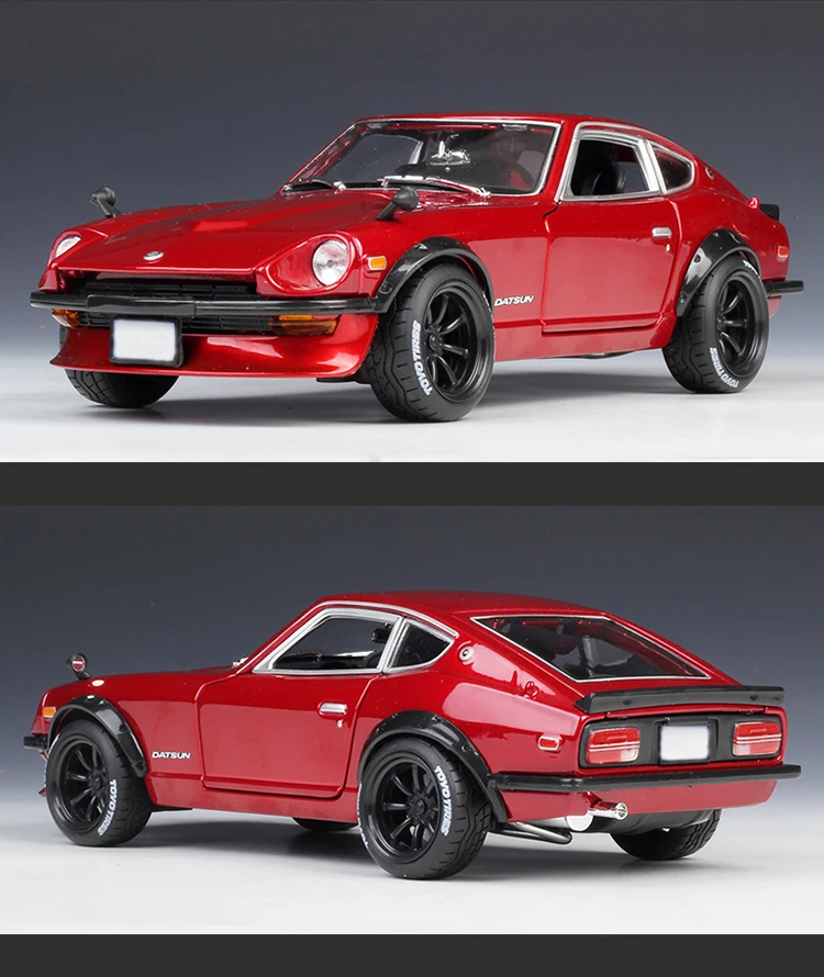 Maisto 1:18 1971 Datsun 240Z машина под давлением для nissan красная машина под давлением Коллекционная модель автомобиля игрушки Детские игрушки Подарки