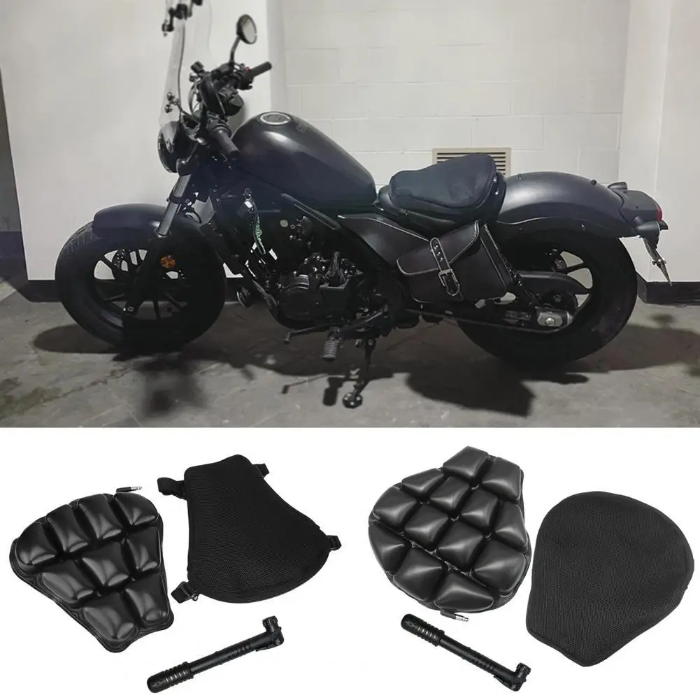 

35% Hot Sales!!! Motorcycle Seat Cushion Inflatable Shockproof Ester Fiber Universal Air Pad for Honda-Kawasaki-BMW-Suzuki-YAMAH