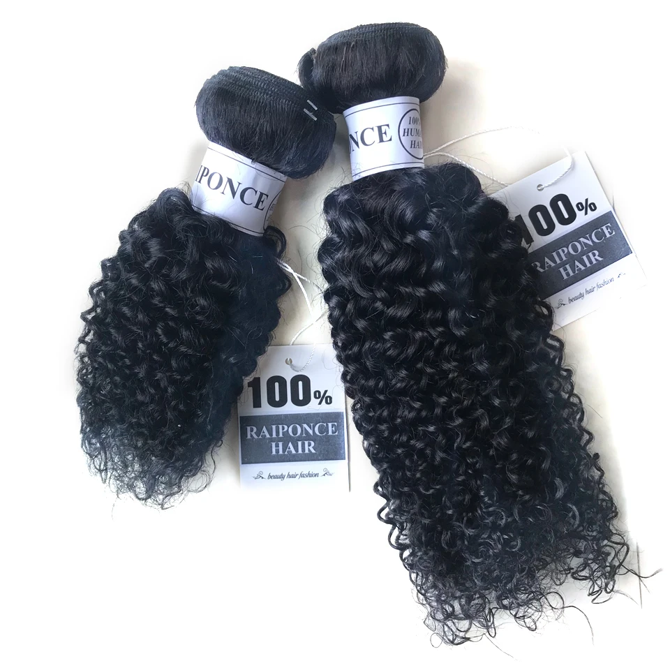 Raiponce Afro Kinky Cabelo Encaracolado Pacotes Ofertas Humano Brasileiro Tece