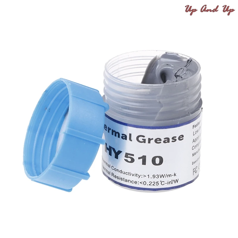 

15g HY510 CPU Thermal Grease Compound Paste Heat Conductive Silicone Paste For CPU GPU Chipset Cooling