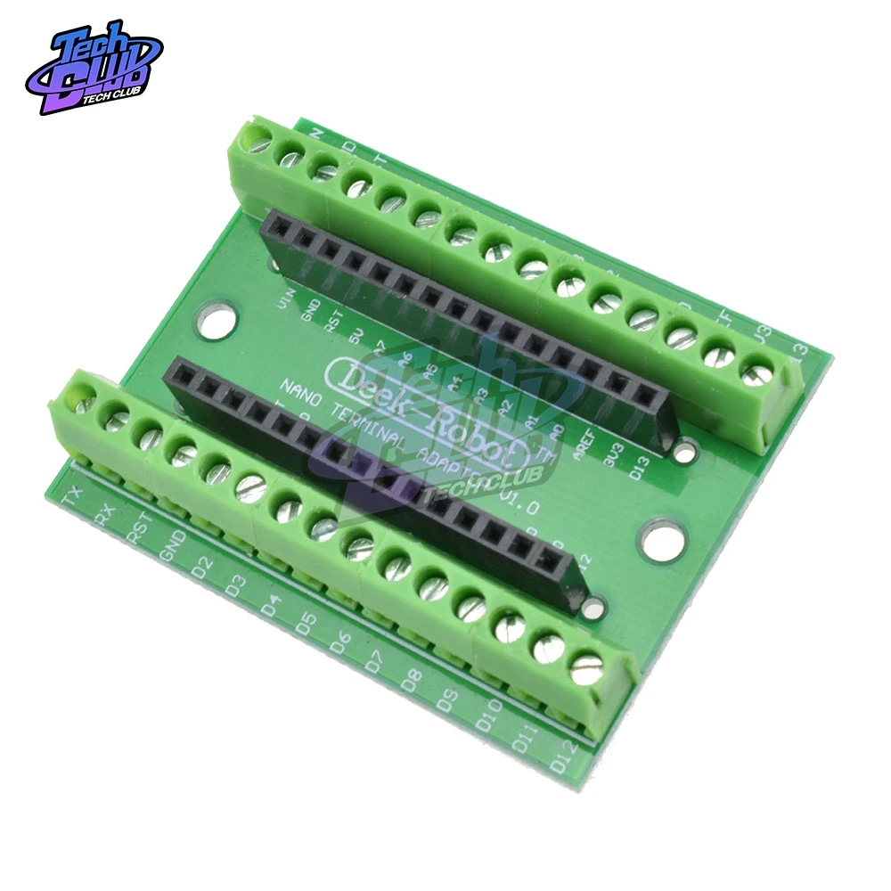 Плата расширения для контроллера NANO V3.0 простая Расширительная пластина Arduino AVR