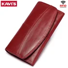 Кошелек-Клатч женский из бычьей кожи, с RFID-защитой