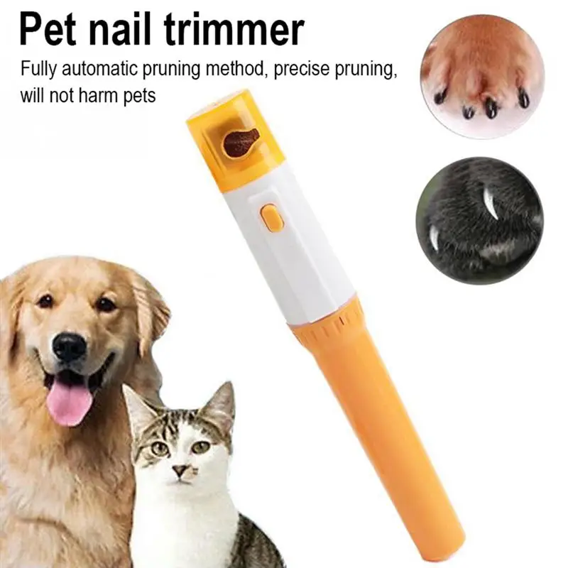 

Pet Pedicure Dog Nail Grinders Pet Nail Clippers Protable Electric Dog Kitten Claws Nail Grooming Trimmer Tools
