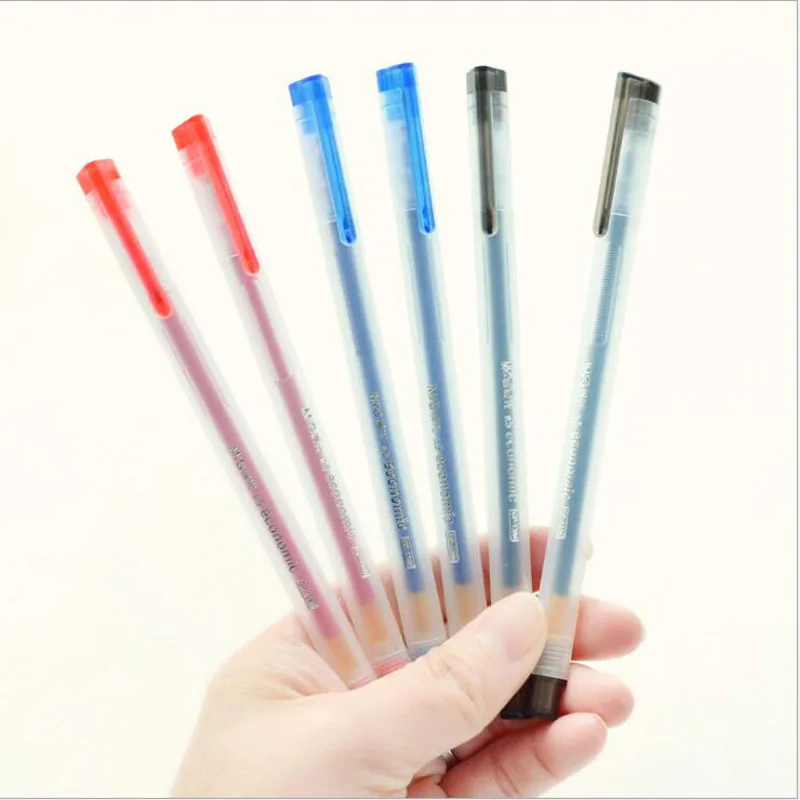 2 шт./лот хорошее соотношение цены и качества экономичная гелевая ручка 0 5 мм