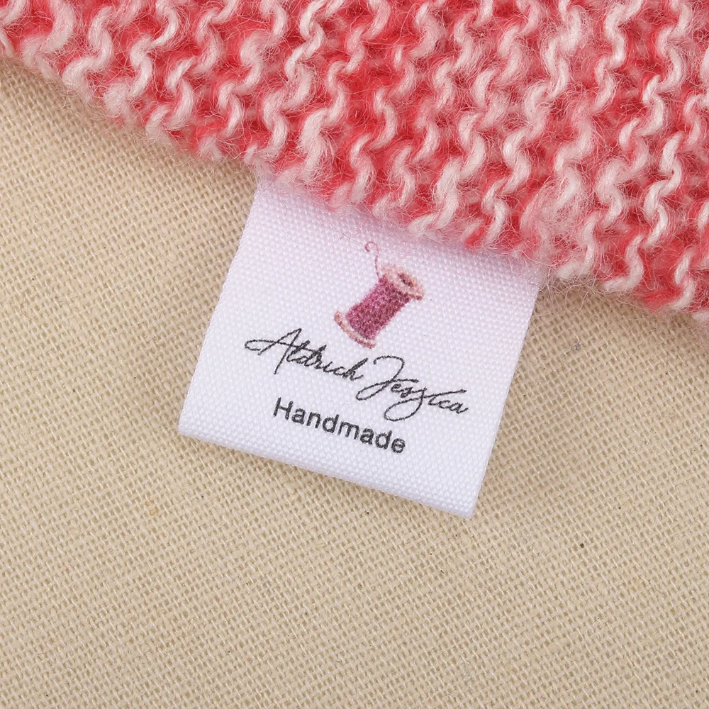

Premier Custom Garment, Sewing Labels, great for Small Business or Craft & Hobby, choice of motifs, Fold tag (MD2082)
