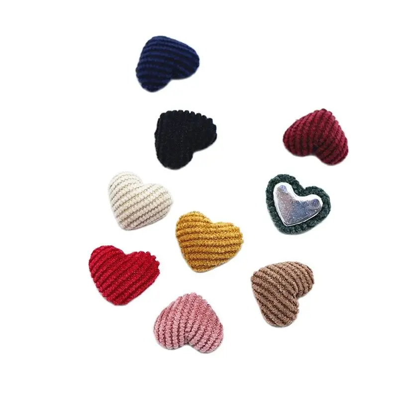 

Металлические проставки в форме сердца для изготовления сережек-гвоздиков, женские аксессуары для волос, фурнитура для украшений ручной ра...