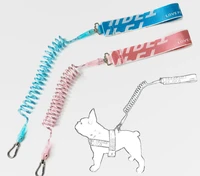 pet elastic traction rope explosion proof reflective telescopic rope small and medium dog walking rope running traction ropes