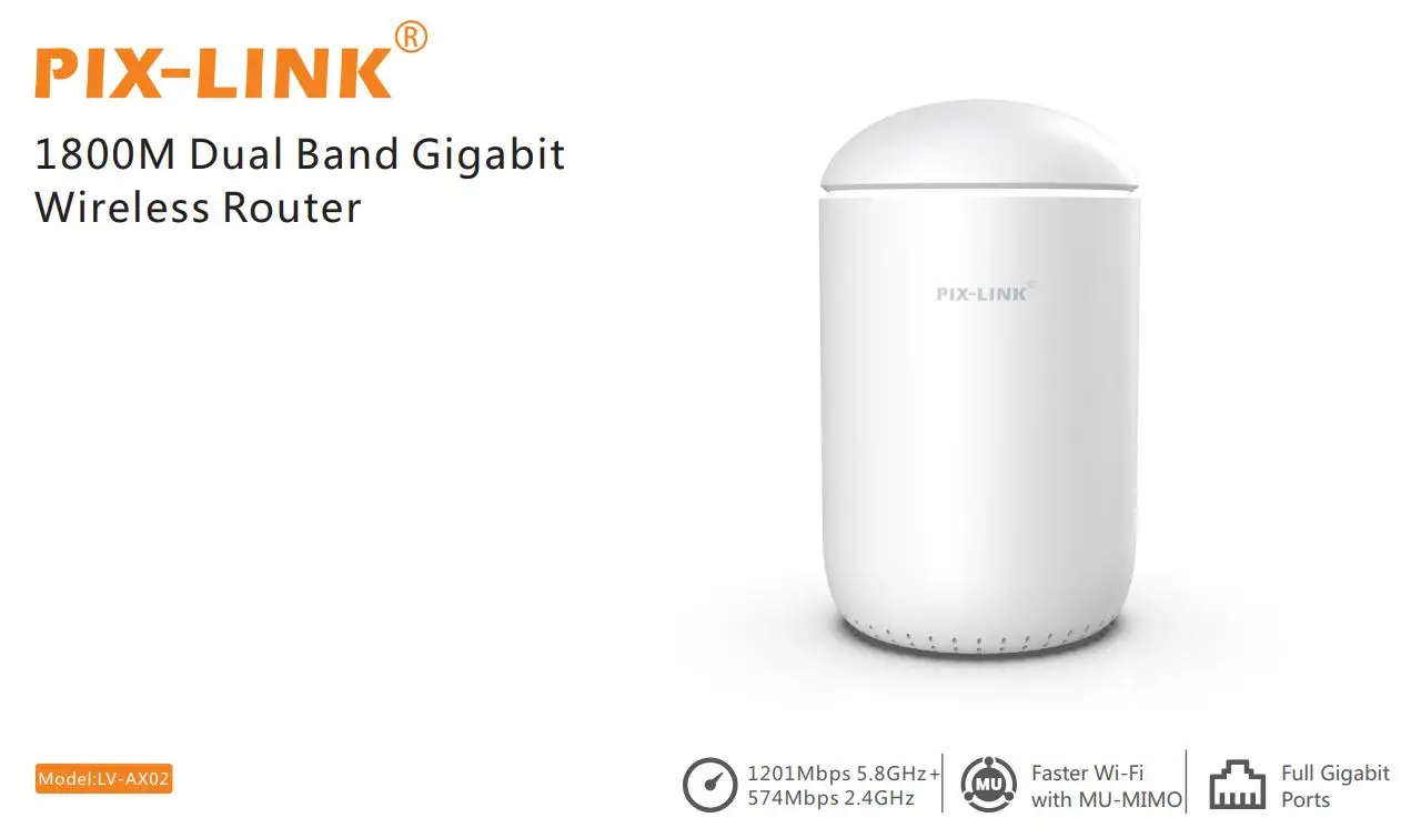 Pixlink-roteador inteligente, wi-fi, 6 pontos, roteador fácil,