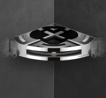 Triangle-1layer Настенный держатель для ванной комнаты-полки-Крючки подвесная Полочка из нержавеющей стали держатель шампуня для ванной комнаты органайзер для кухни pf9212 - Цвет: Triangle-1layer