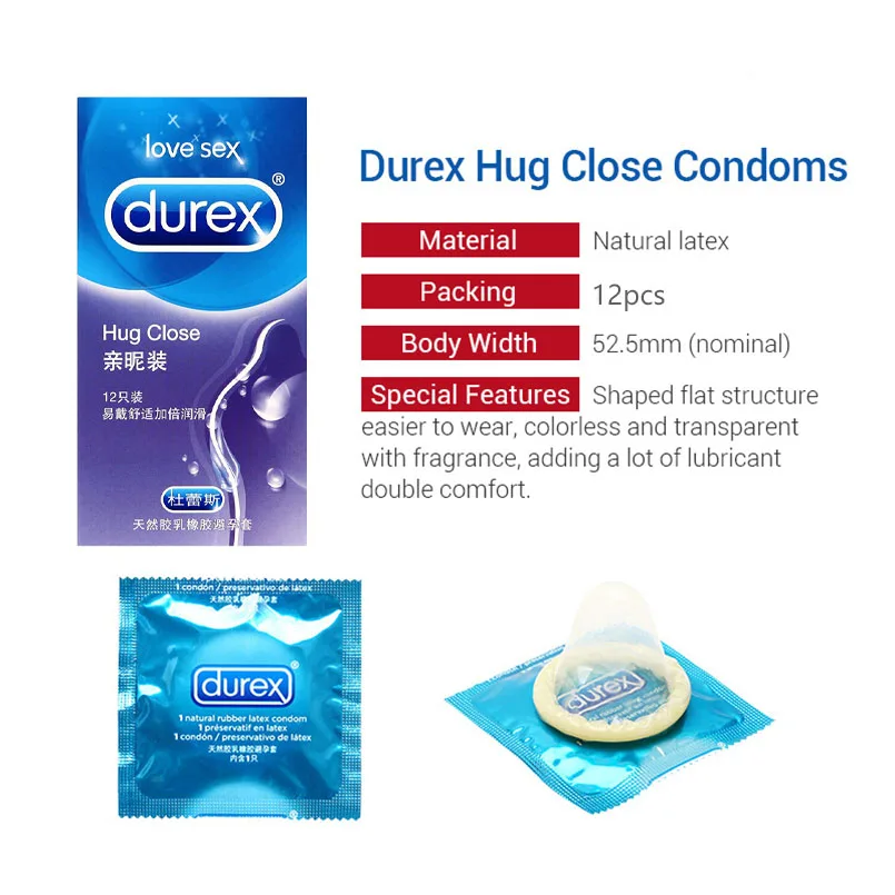 Презерватив Durex для мужчин джинсы с дополнительной смазкой из натурального