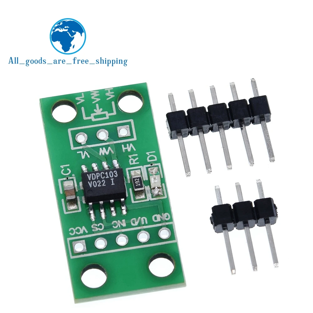 Цифровой модуль потенциометра TZT X9C103S для Arduino