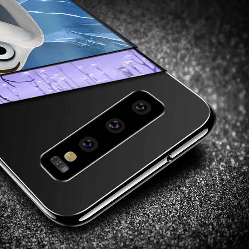 Soft Black Cover Olaf Snowman Frozen For Samsung Galaxy S22 S21 S20 FE Ultra S10 S10e Lite S9 Plus Pro Phone Case