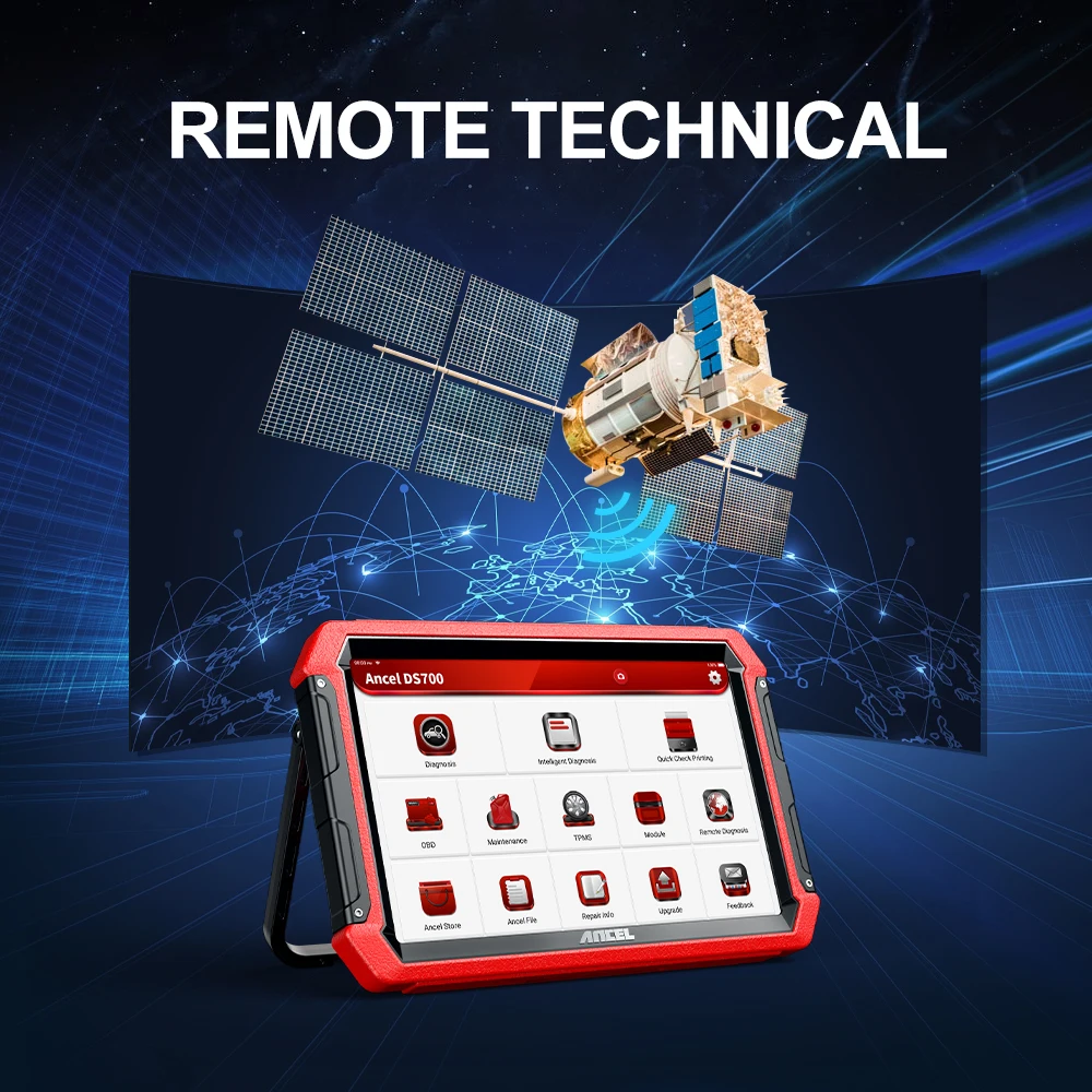 

ANCEL DS700 Car Diagnostic Scanner Full System OBD2 Automotive Scanner Profession ECU Coding Active Test OBD2 Scanner