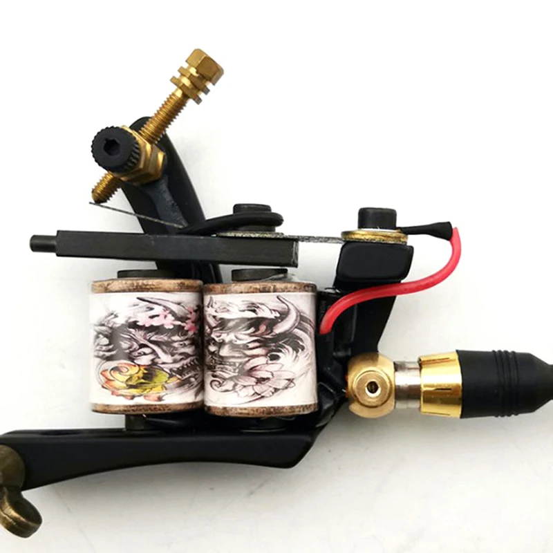 

Red Tattoo Coil Cord Hook to Female Jack RCA Connector for Coil Tattoo Machine