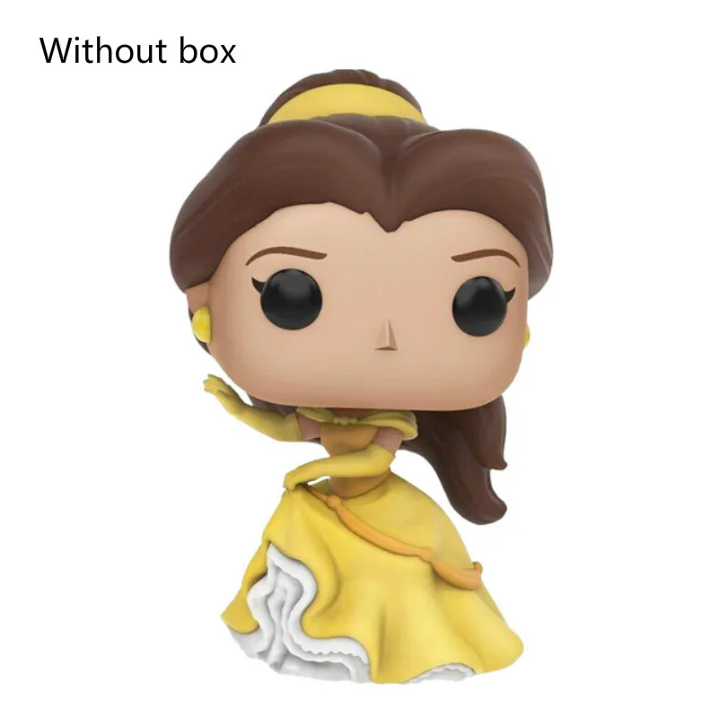 221 nobox Funko Поп принцесса Белоснежка Эльза Белл Алиса Золушка фигурки 10 см ПВХ Модель Коллекция подарок игрушки для девочек на день рождения - Цвет: 221 nobox