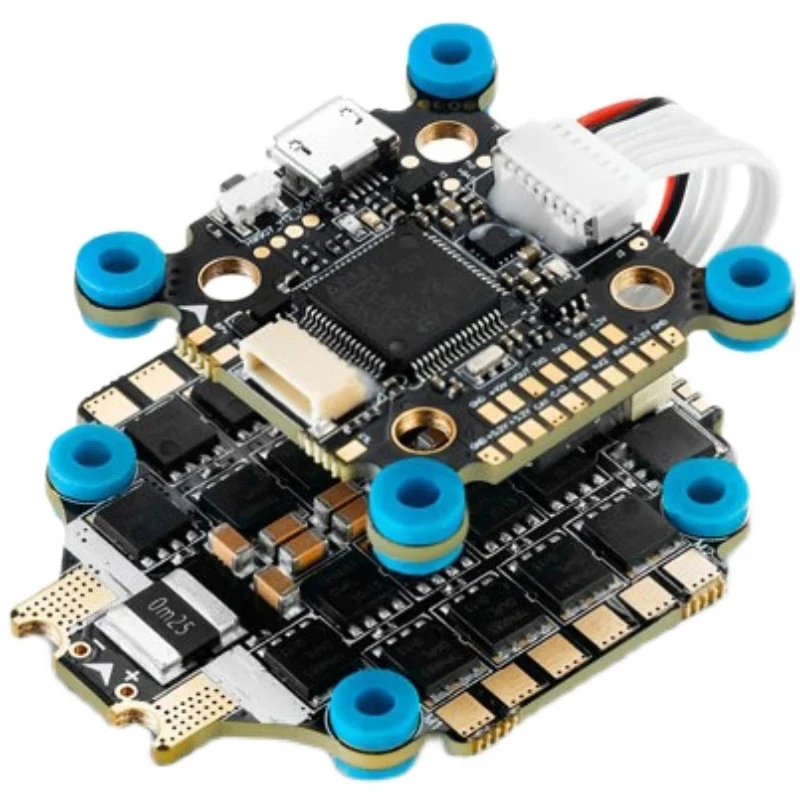 Hobbywing-Controlador de vuelo original para XRotor F7, dispositivo para cuadric&oacute;ptero de carreras con visi&oacute;n en primera persona, XRotor Micro, 40 A, 60 A, 4 en 1, BLHeli-32, DShot1200-0