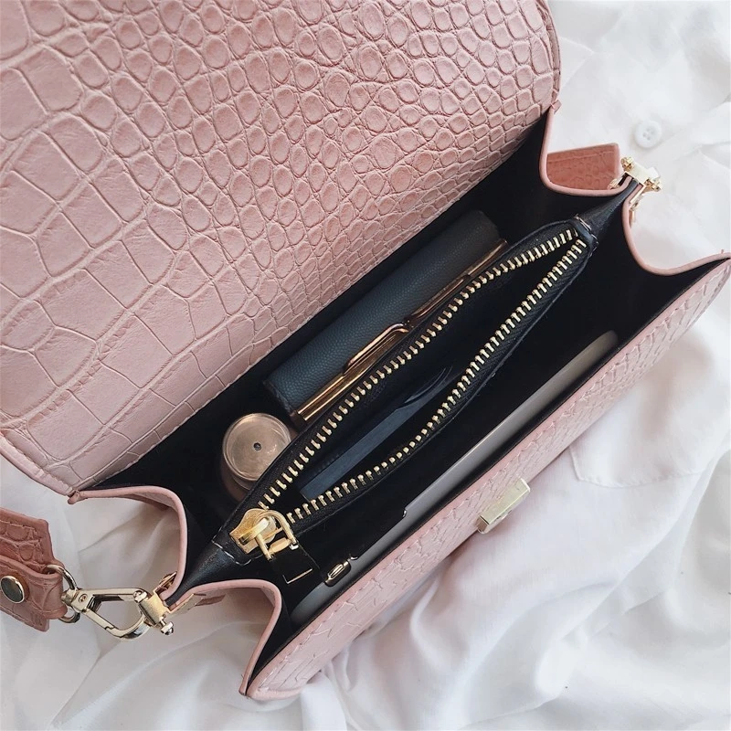 Bolsos Mujer винтажная сумка через плечо из кожи аллигатора для женщин роскошные сумки женские сумки дизайнерские женские сумки через плечо с цепочкой