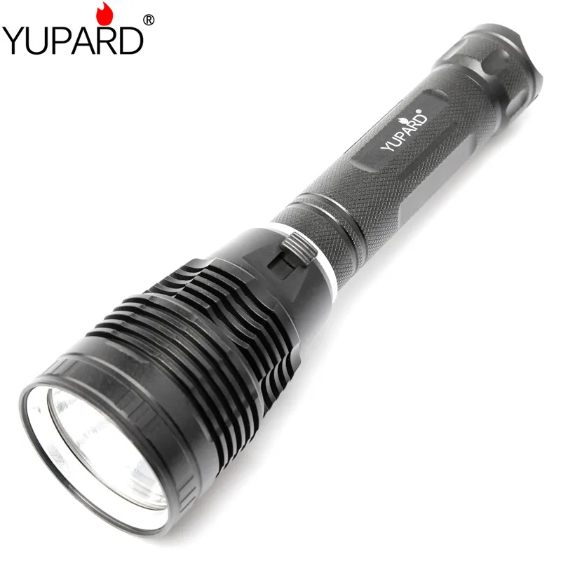 Фонарик YUPARD XHP70.2 светодиодный мощный подводный с аккумулятором 26650|Фонарики и