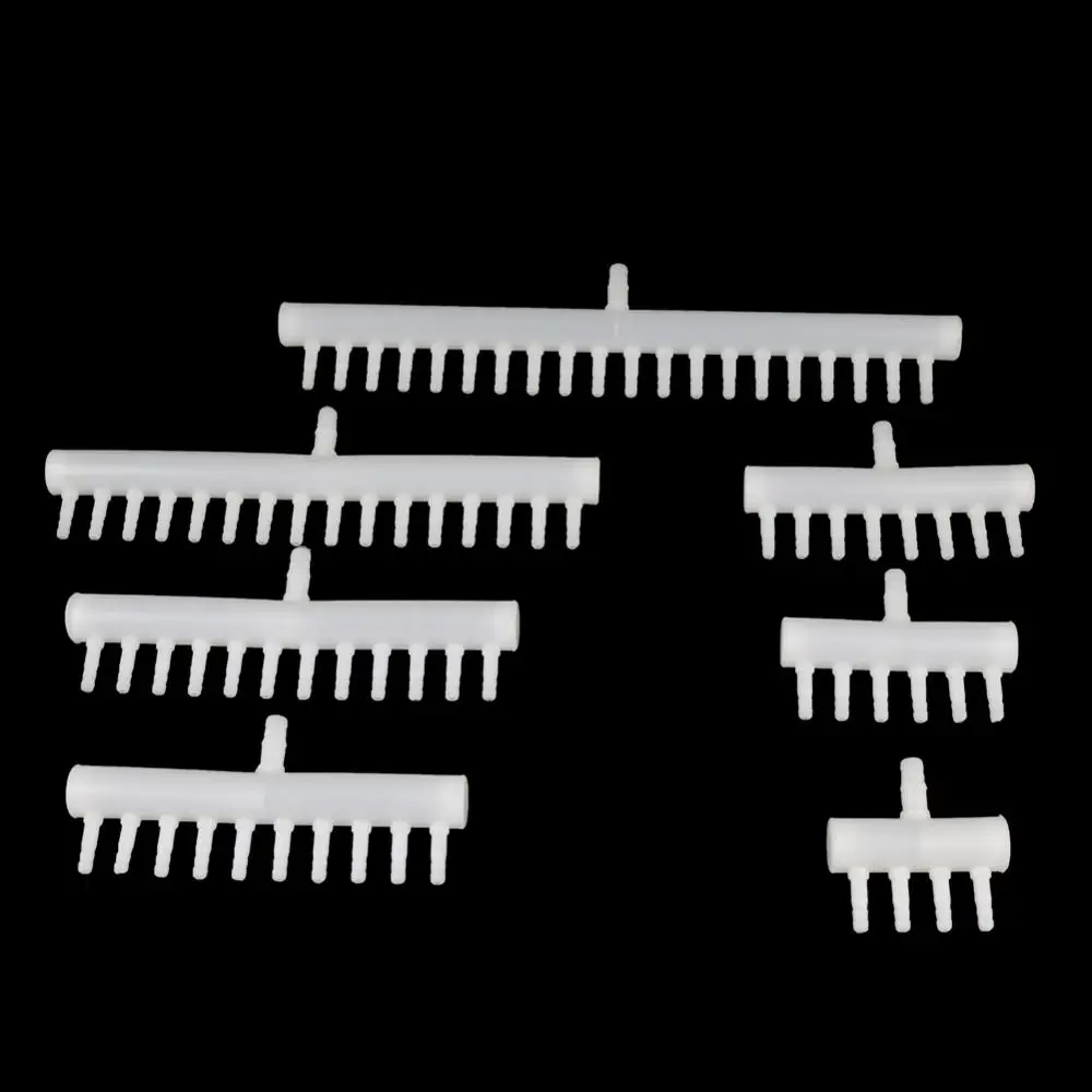 Разветвители шланга от 8 мм до 4 4/6/8/10/12/16/20 каналов кислородный насос для аквариума