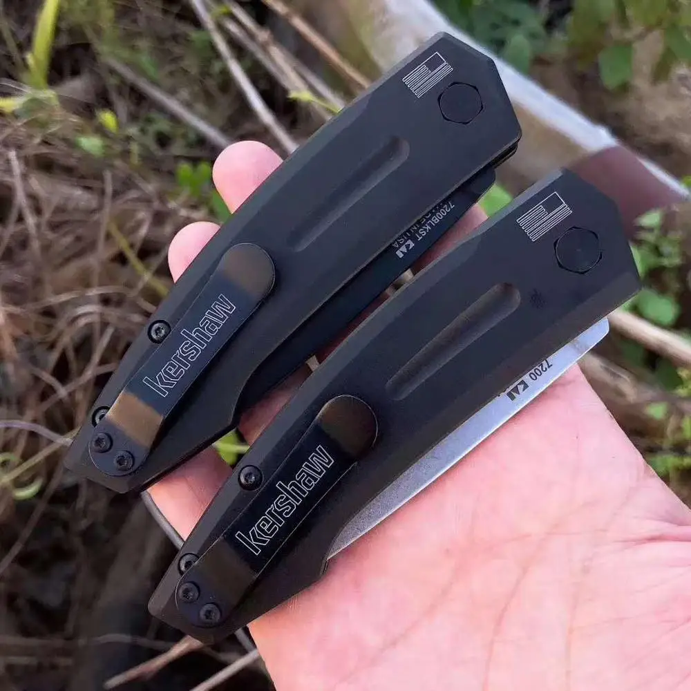 Kershaw 7200 Folding Pocket Knife Aluminum handle Tactical Knives Outdoor Survival Combat Self Defense EDC Hand Tools | Инструменты
