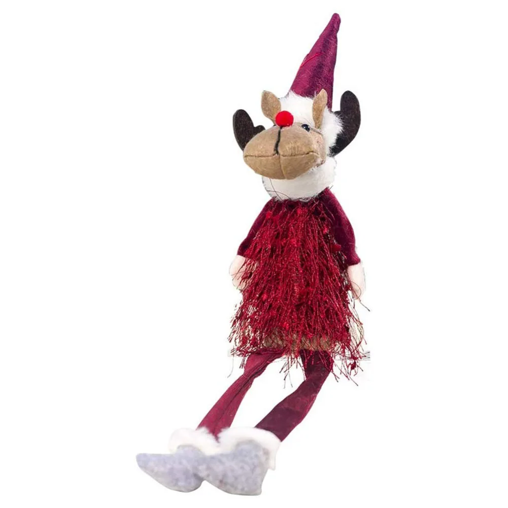 Елочная подвеска Рождественская кукла праздничная детская вечеринка украшение